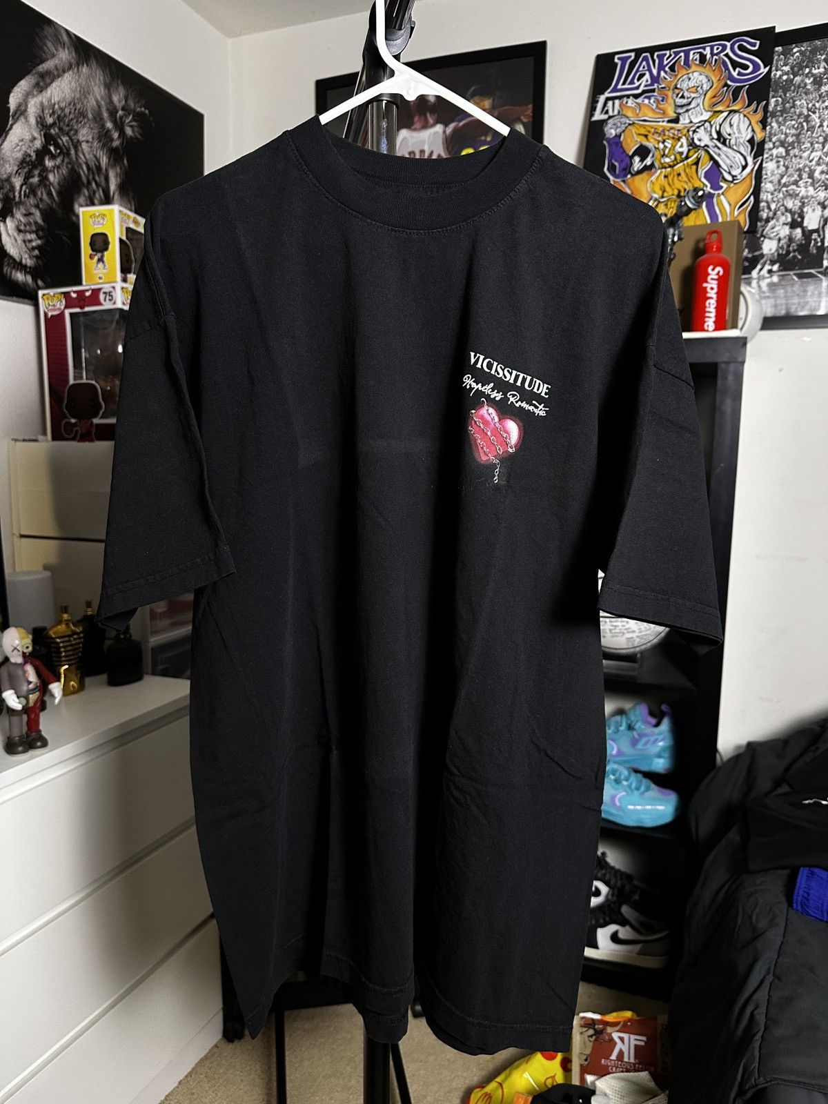 Vintage Vintage Heart Tee🔥❤️ Size US XL / EU 56 / 4 - 4 Thumbnail