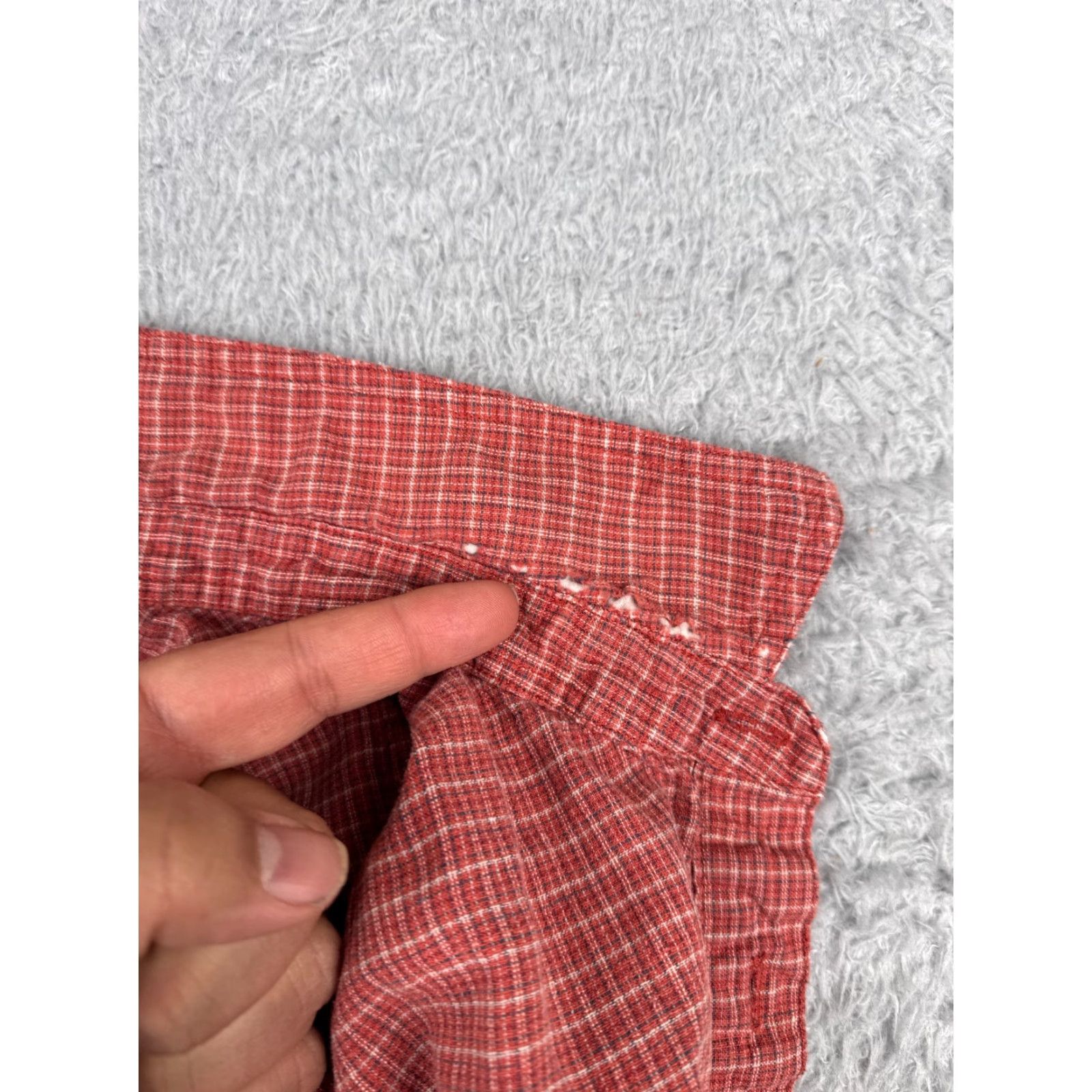 Patagonia VINTAGEPatagonia Shirt Mens XL Red Plaid Button-Up Back Step Shirt Cotton READ Size US XL / EU 56 / 4 - 3 Thumbnail