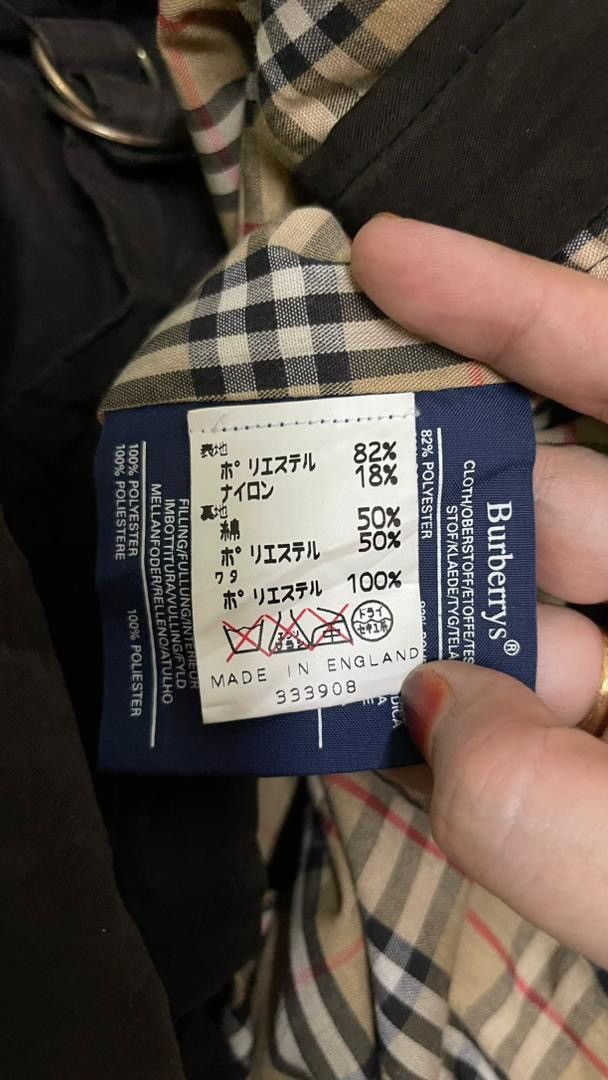 Burberry Vintage Burberrys Made In England Jacket Nova Check Lining Size US M / EU 48-50 / 2 - 5 Thumbnail