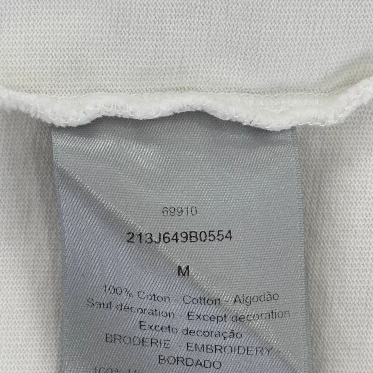 Dior Dior Embroidered Logo Long Sleeve Sweatshirt M New Size US M / EU 48-50 / 2 - 6 Thumbnail