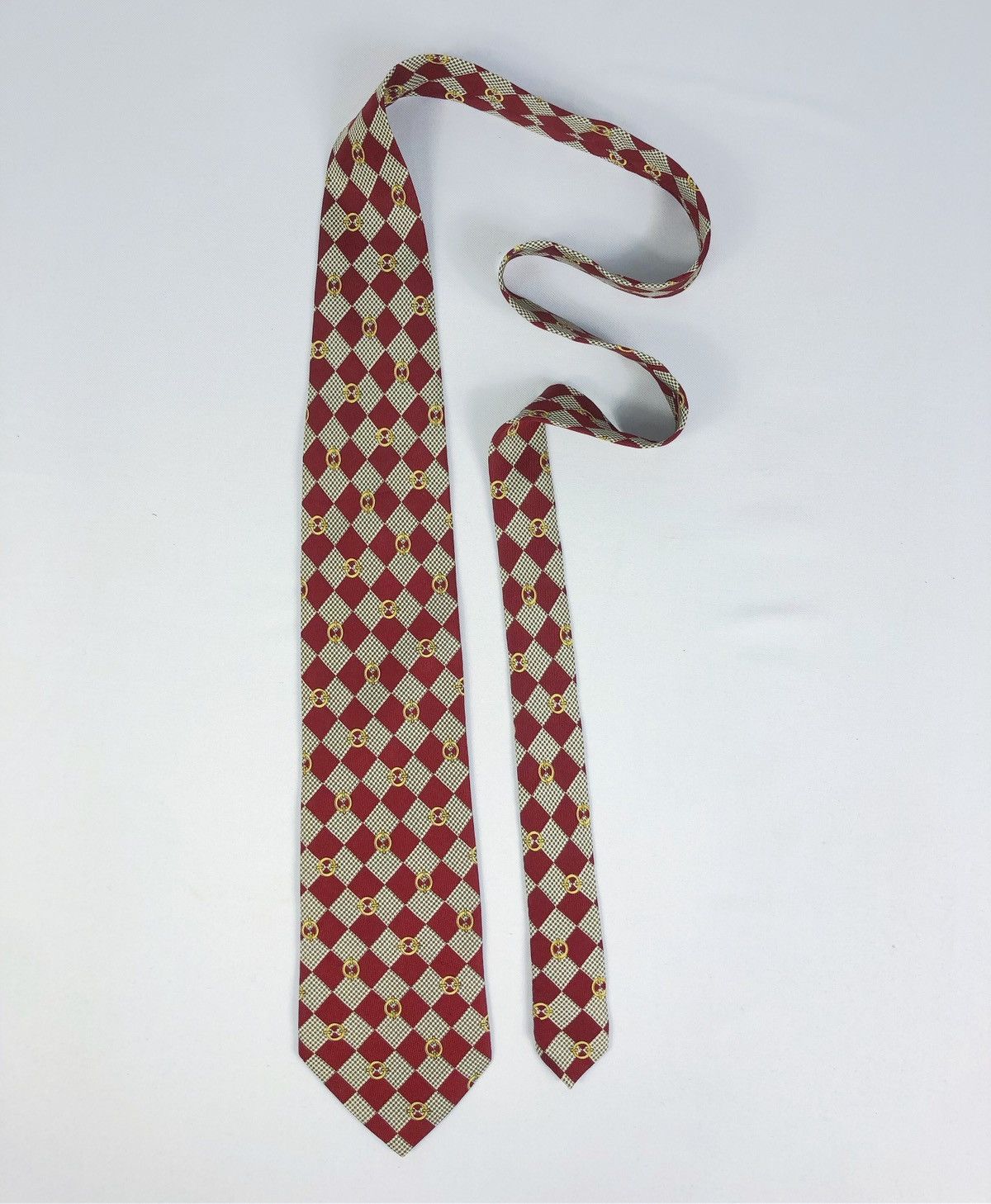 Givenchy Rare Vintage Givenchy Monsieur Silk Tie Made in France Size ONE SIZE - 2 Thumbnail