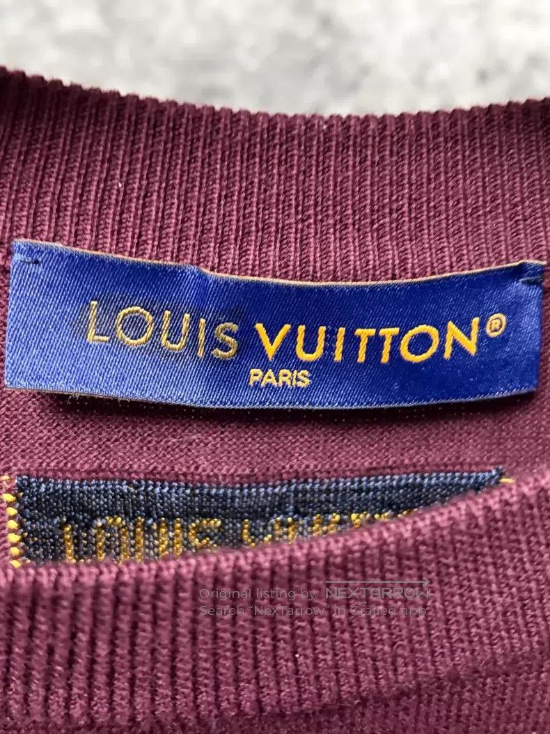 Louis Vuitton Louis Vuitton Reddish brown short sleeves Size US L / EU 52-54 / 3 - 3 Thumbnail