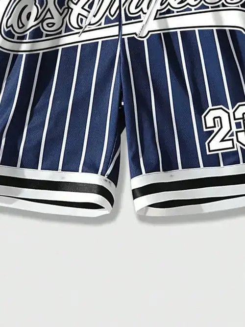 Other Hamada x Hino Stripe basketball Graphic shorts DRIP Size US 32 / EU 48 - 4 Thumbnail