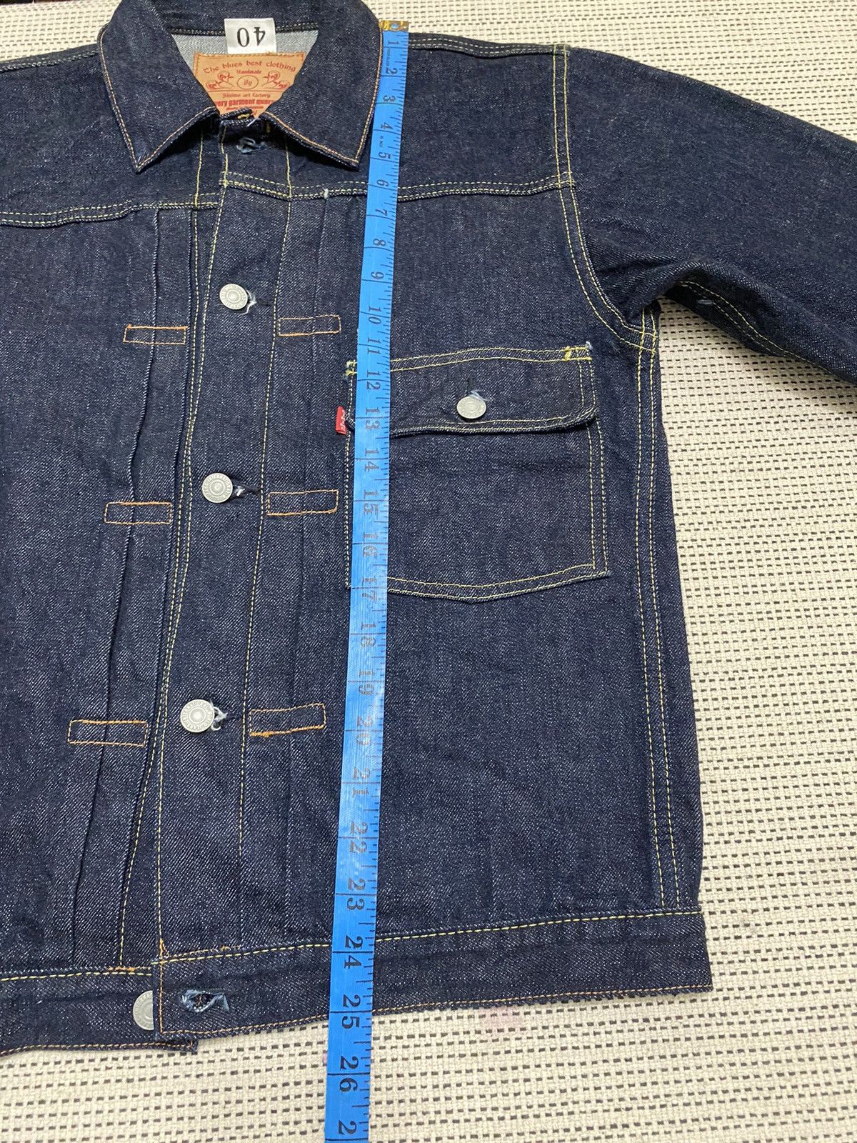 Designer × Handmade 🔥HANDMADE🔥 TYPE 1 JACKET T BACK INSPIRED LEVIS 45-46s Size US M / EU 48-50 / 2 - 7 Thumbnail
