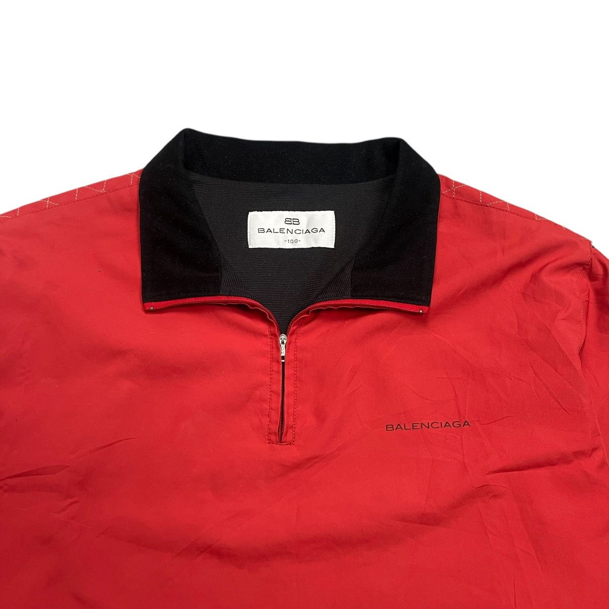 Balenciaga Balenciaga Paris Halfzip Jacket Size US L / EU 52-54 / 3 - 3 Thumbnail