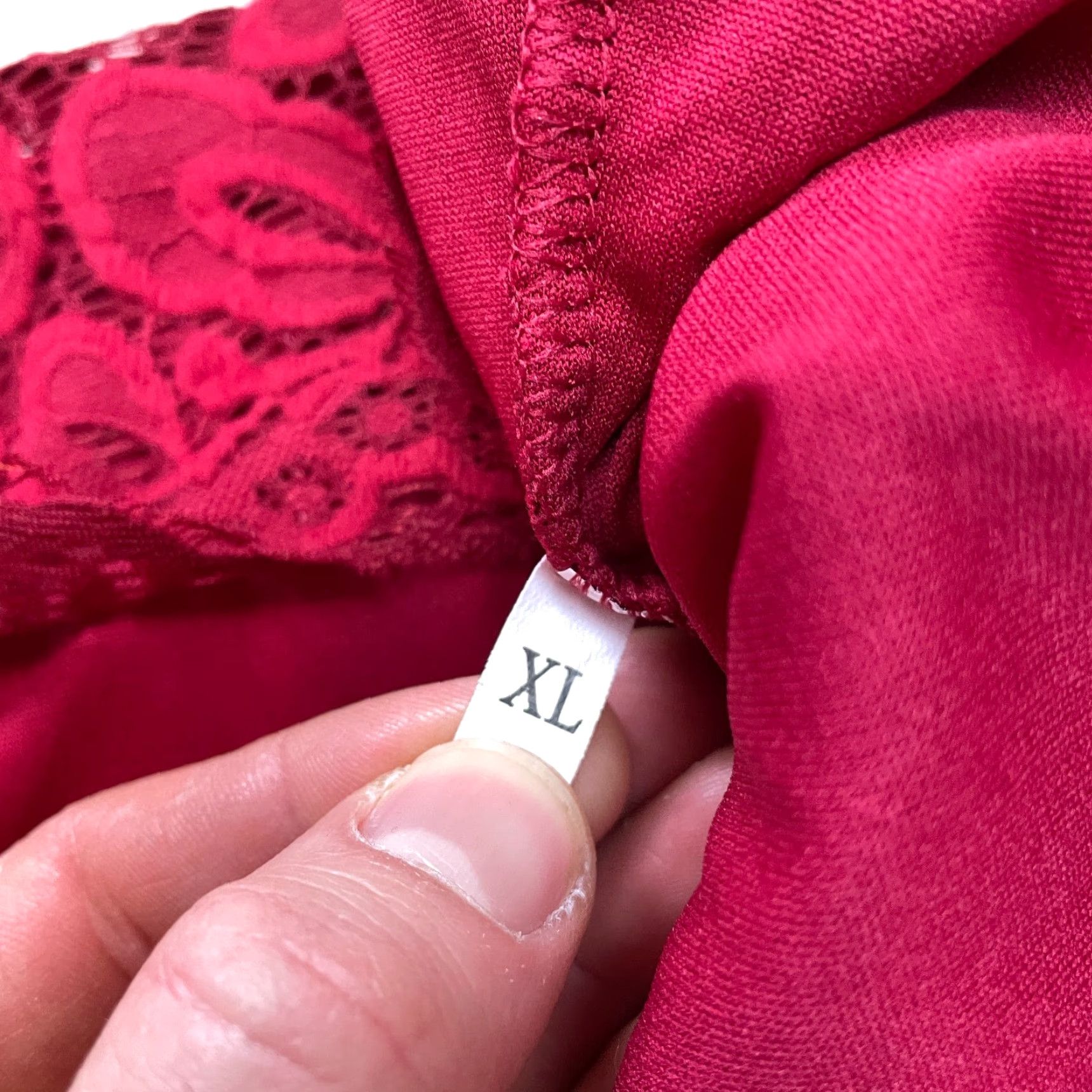 Vintage VINTAGE Unbrounded Blouse Shirt Womens S Red Floral Embroidered Sheer Boat Neck Casual Sleeves Womens Size S / US 4 / IT 40 - 6 Thumbnail