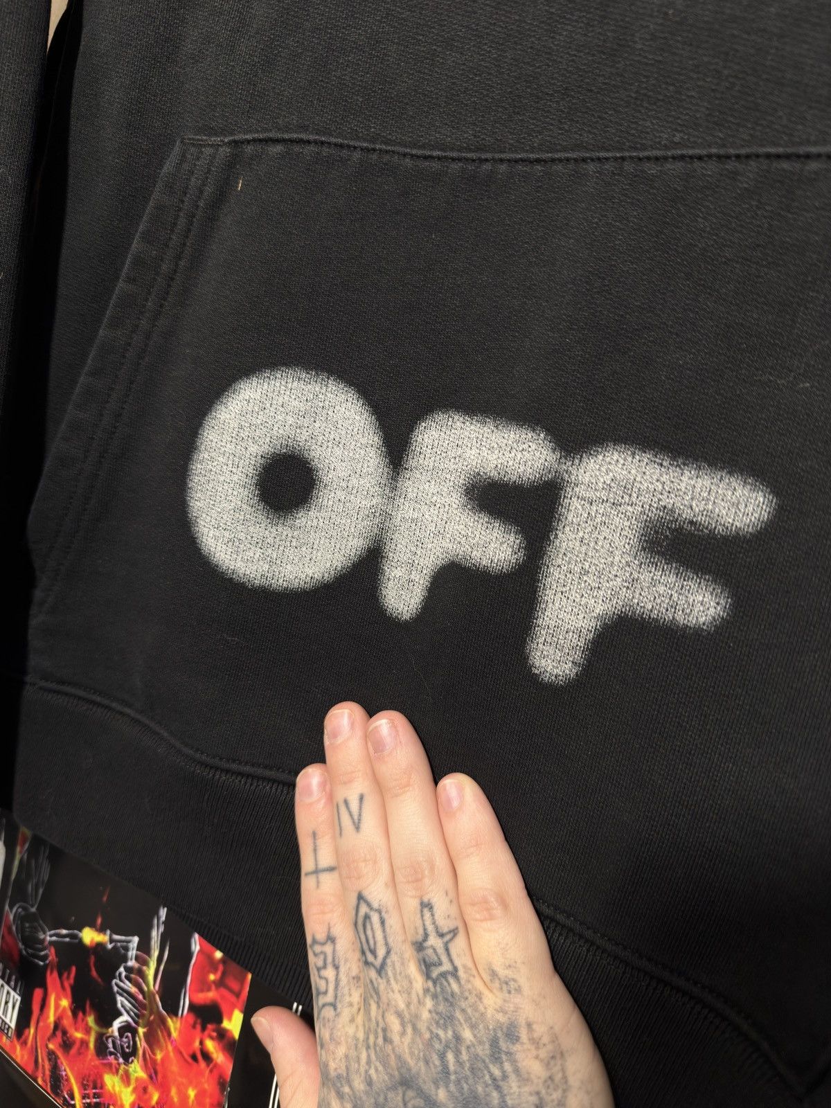 Off-White Off White Kidmograph Hoodie Size US M / EU 48-50 / 2 - 6 Thumbnail