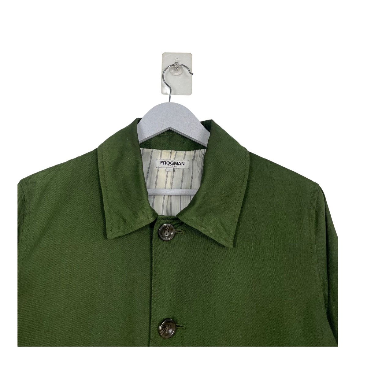 45rpm × Beauty Beast × Japanese Brand 💥FROGMAN TAILOR HUNTING SURVIVAL BUTTON JACKET Size US L / EU 52-54 / 3 - 4 Thumbnail