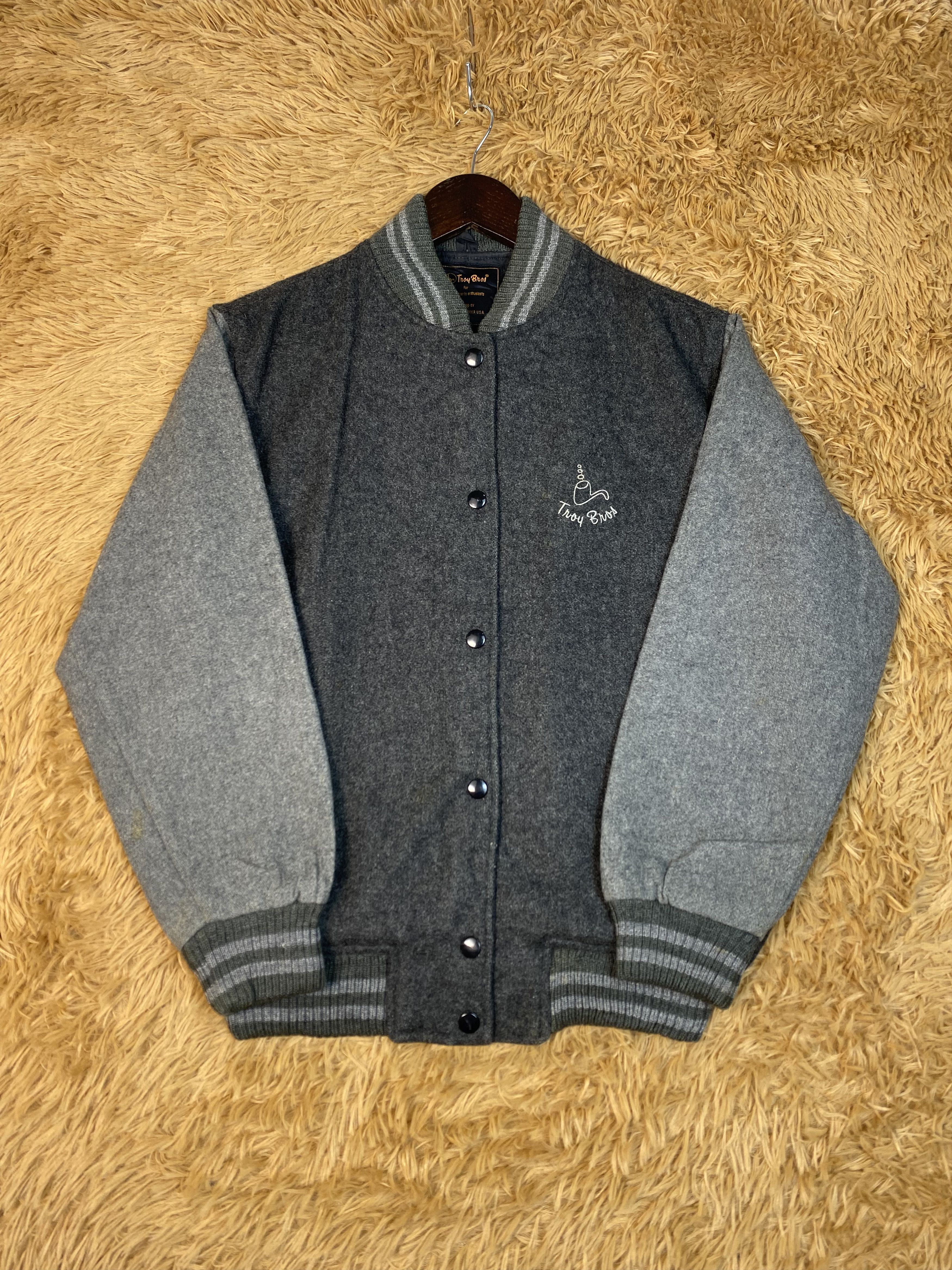 MLB Vintage Troy Bros Varsity Jacket DJ0350 Size US L / EU 52-54 / 3 - 4 Thumbnail