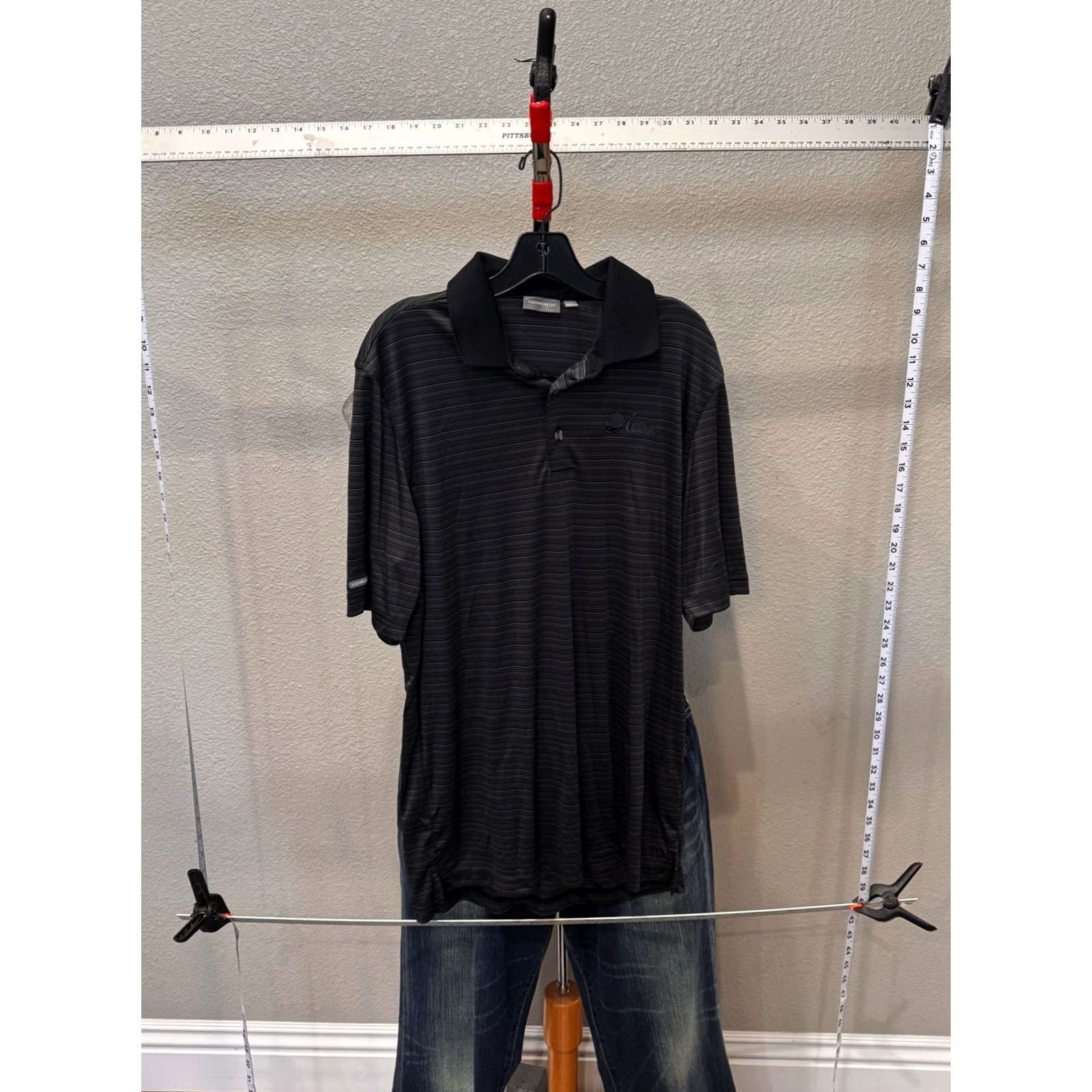 Vintage Ashworth Aldeen Golf Polo Shirt SLeeve Polo large L Men Sharp Short Sleeve Polo Shirt L Mens Size US L / EU 52-54 / 3 - 3 Thumbnail