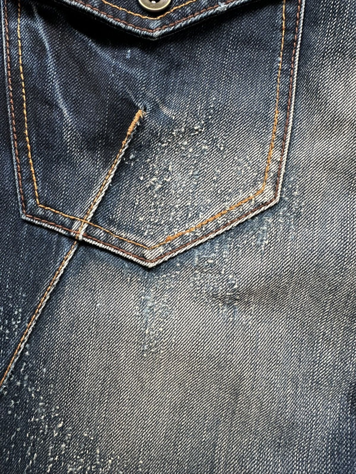 Boycott 2000's Boycott - Indigo distressed blue jeans Size US 31 - 24 Thumbnail