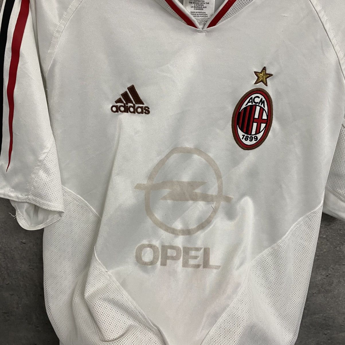 Adidas Vintage Adidas Milan 2004/2005 Football Shirt Soccer Jersey Size US S / EU 44-46 / 1 - 8 Thumbnail