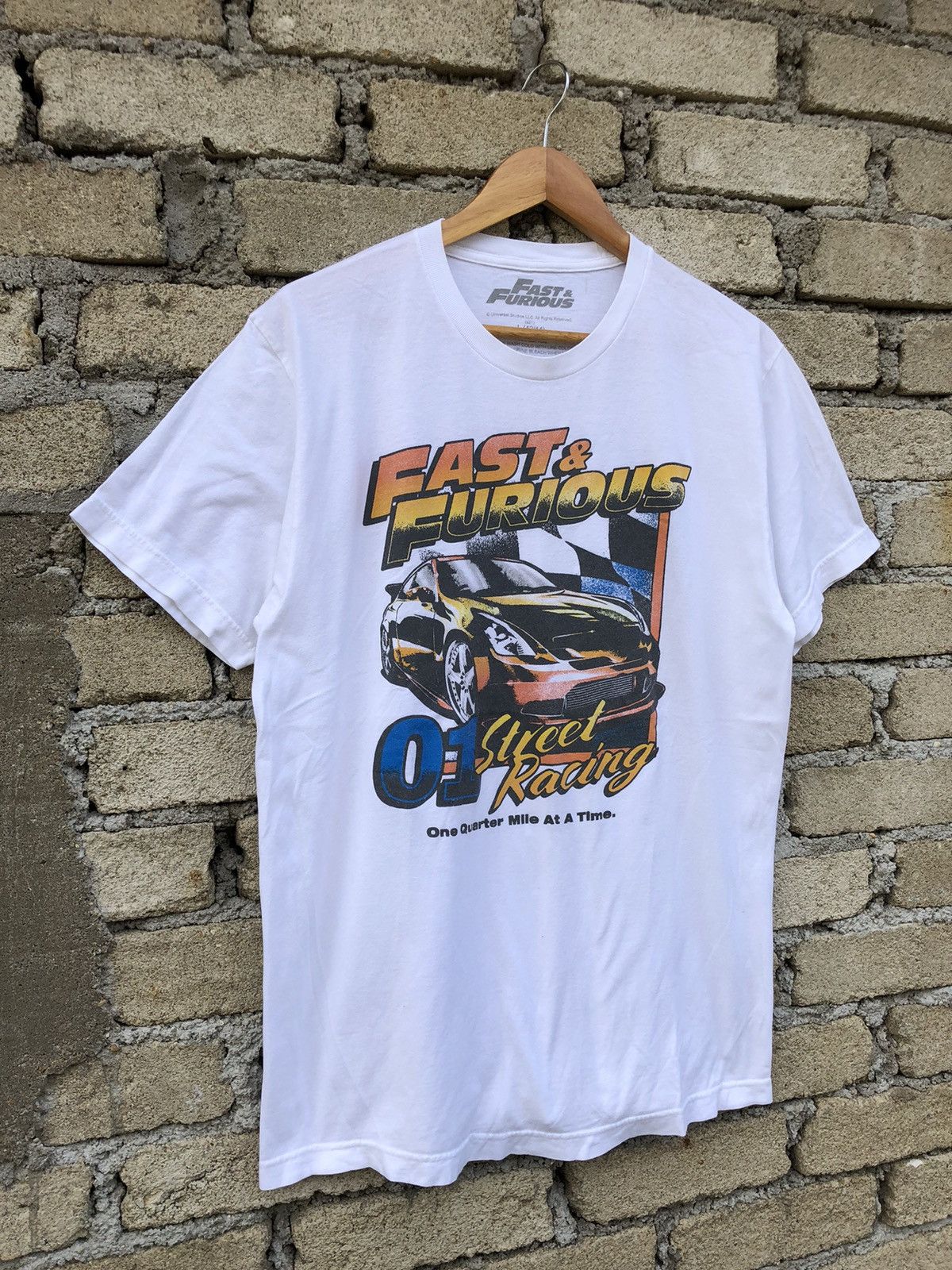 Fashion Victim × Vintage Fast & Furios Street Racing Promo Tee Size US L / EU 52-54 / 3 - 4 Thumbnail