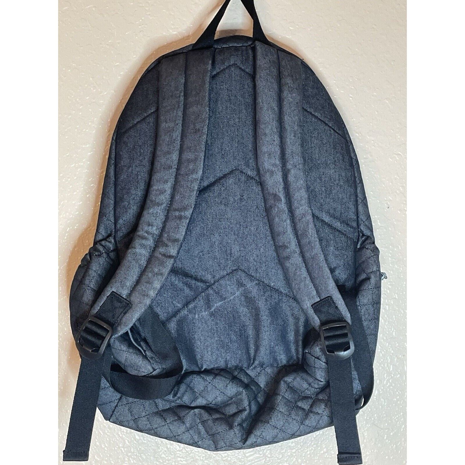 Vera Bradley Vera Bradley Solid Dark Denim Quilted Backpack Size ONE SIZE - 4 Thumbnail