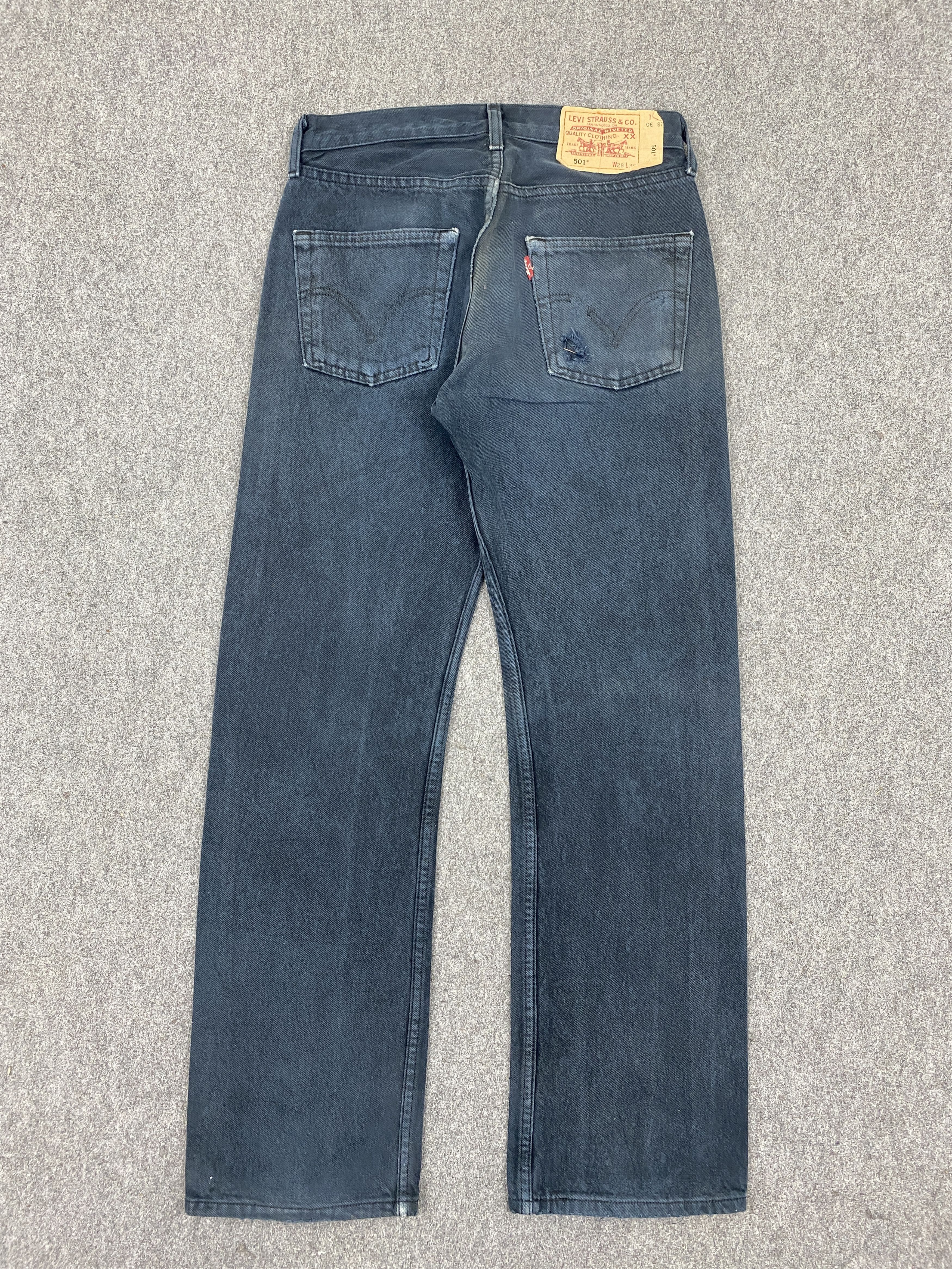 Levi's Vintage Levis 501 Faded Jeans DP2711 Size US 29 - 3 Thumbnail