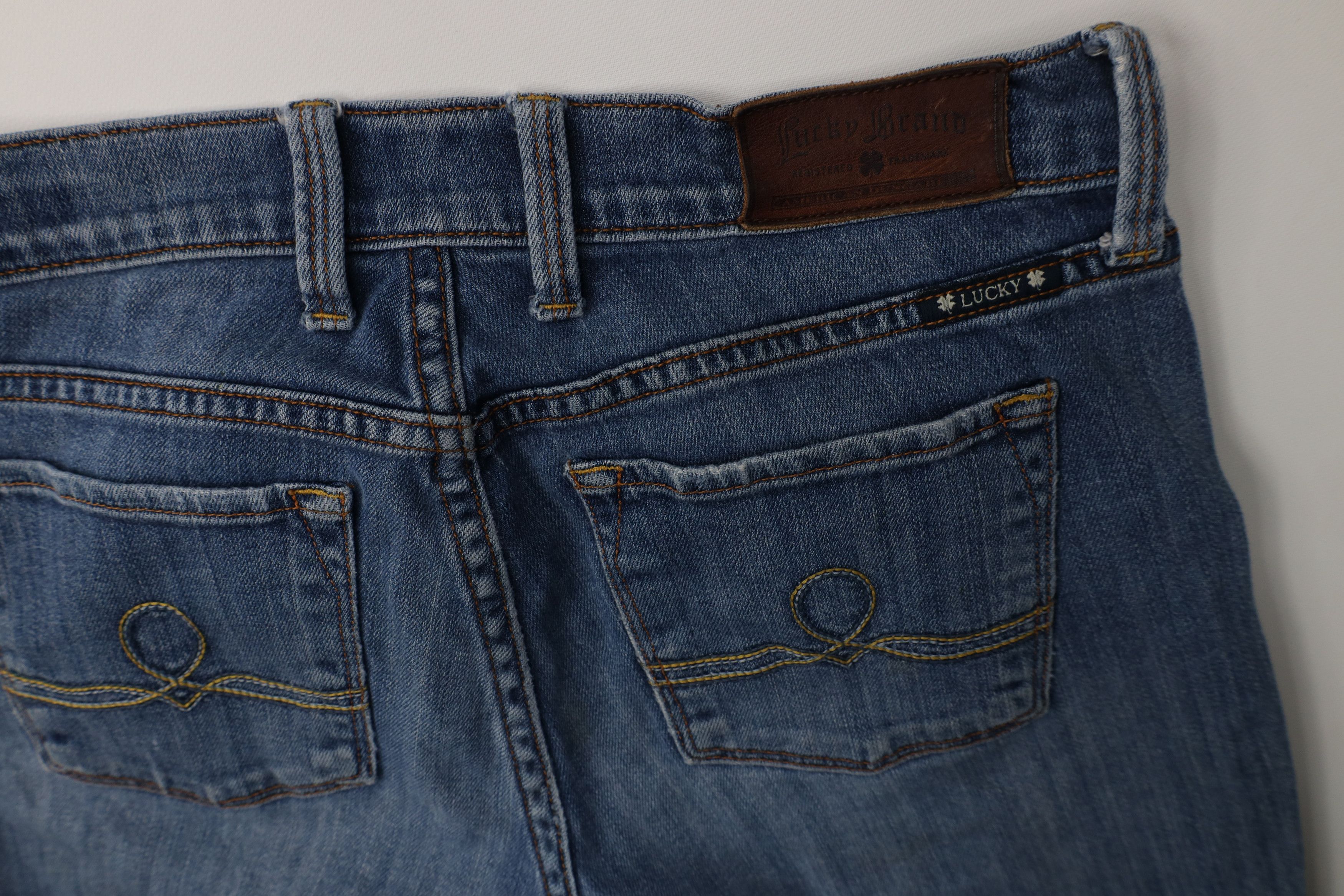Lucky Brand Vintage Y2K Lucky Brand Babydoll Sofia Bootcut Flared Jeans Size 28" / US 6 / IT 42 - 14 Thumbnail
