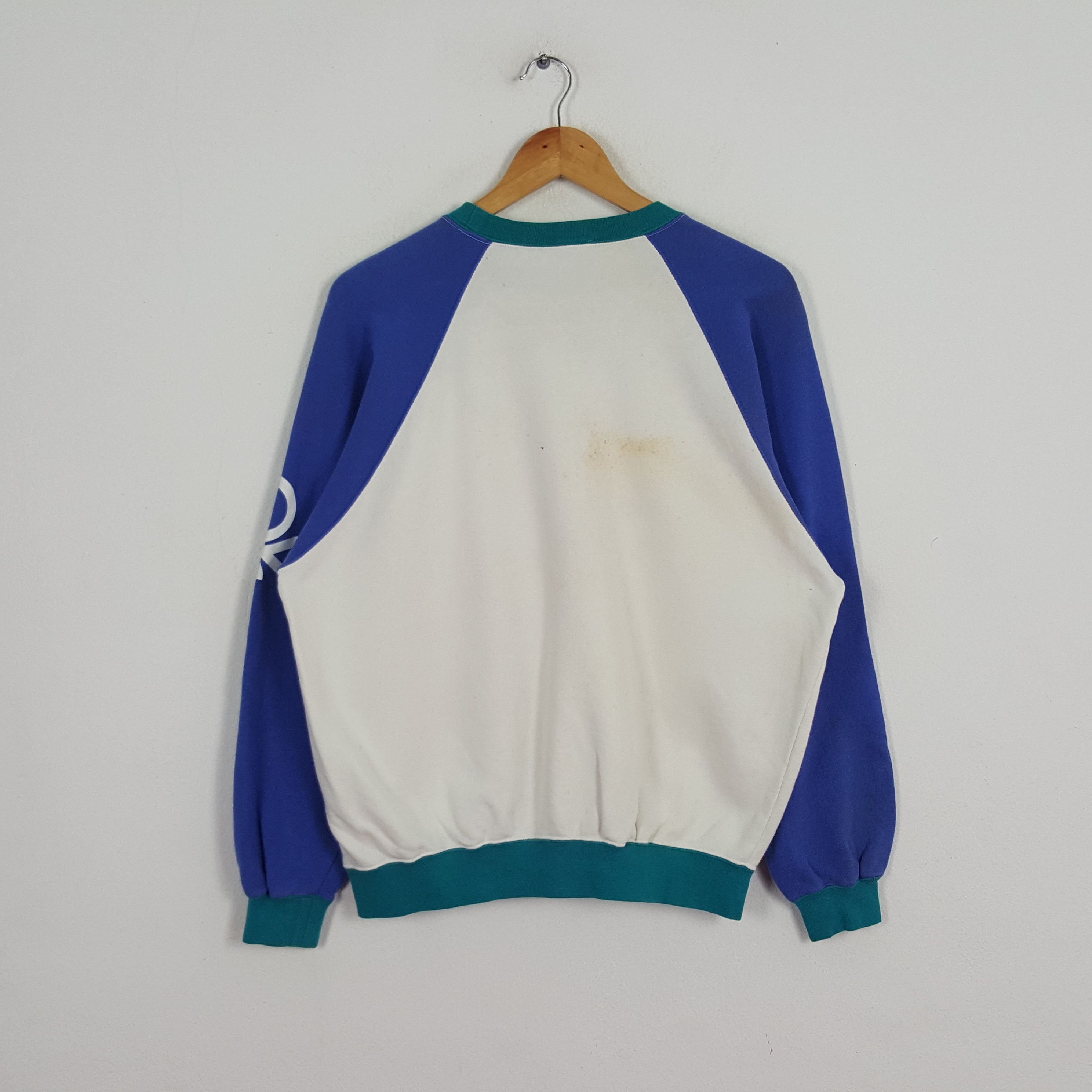 Benetton × Vintage Vintage Benetton Formula One Racing Sweatshirt Size US L / EU 52-54 / 3 - 3 Thumbnail