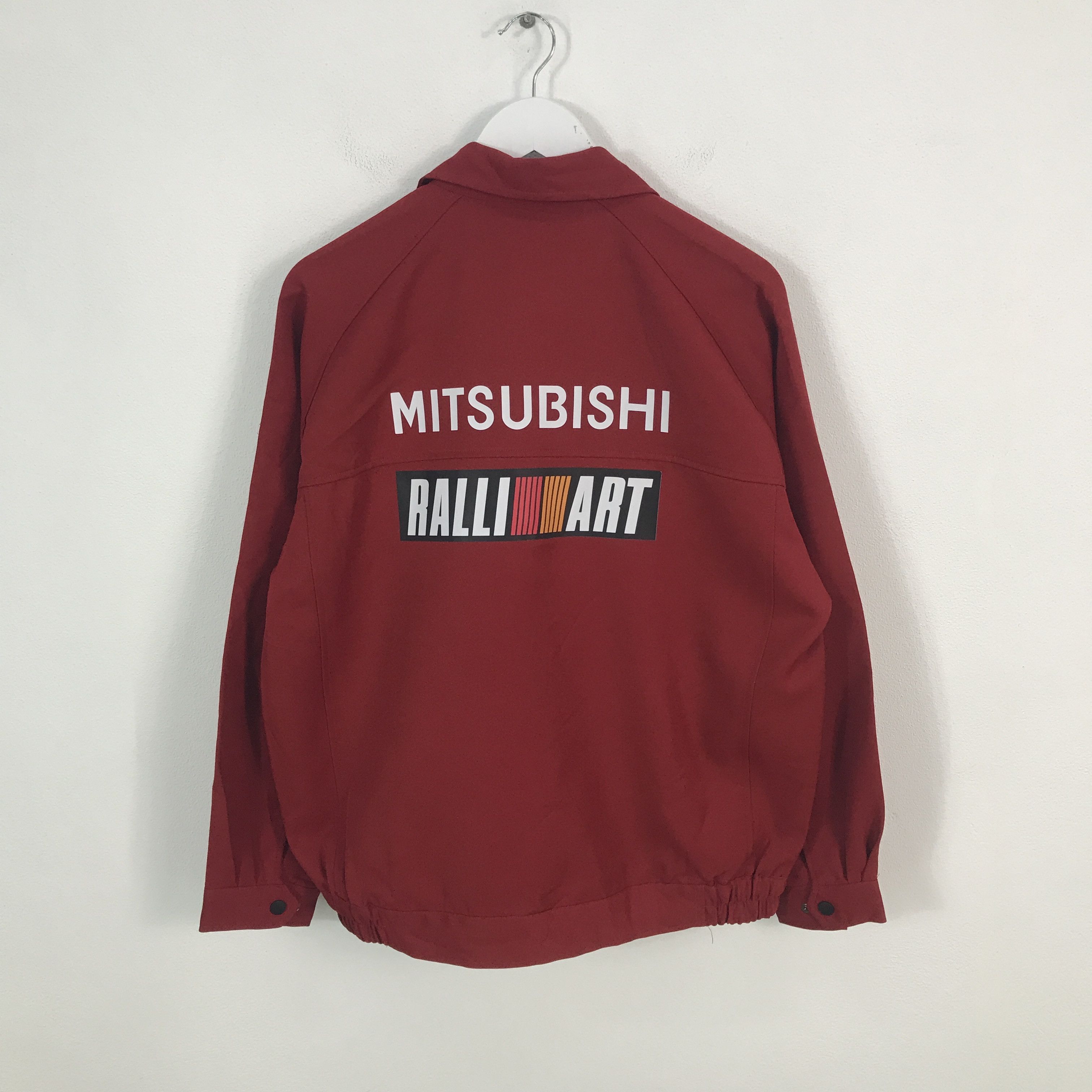 Japanese Brand Rare Mitsubishi Racing Custom Sport Worker Jacket Size US L / EU 52-54 / 3 - 1 Thumbnail