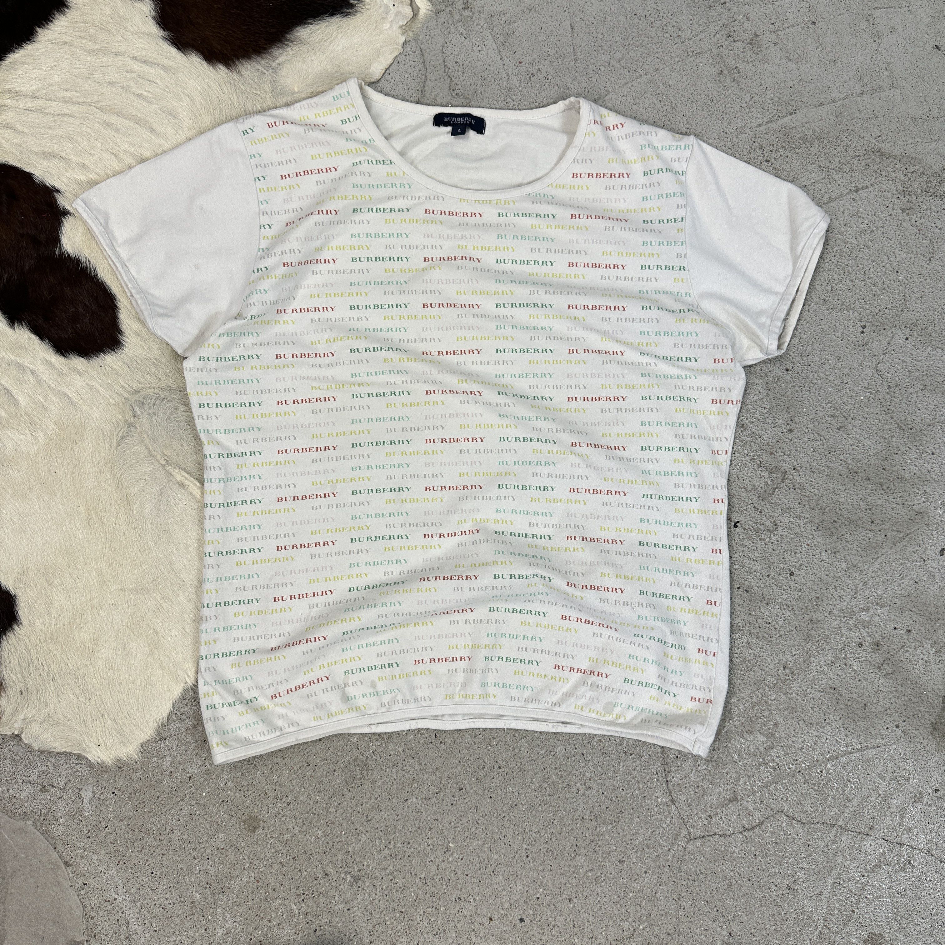 Burberry × Vintage Vintage Casual Old Money Preppy Burberry T-shirt 00s Size L / US 10 / IT 46 - 3 Thumbnail