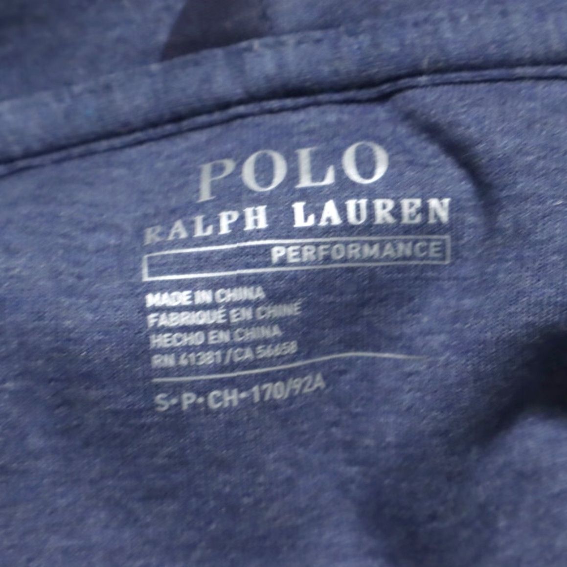 Polo Ralph Lauren Polo Ralph Lauren Performance Hooded Fleece Camouflage Long Sleeve Jacket Blue Men's S Shirt Size US S / EU 44-46 / 1 - 5 Thumbnail