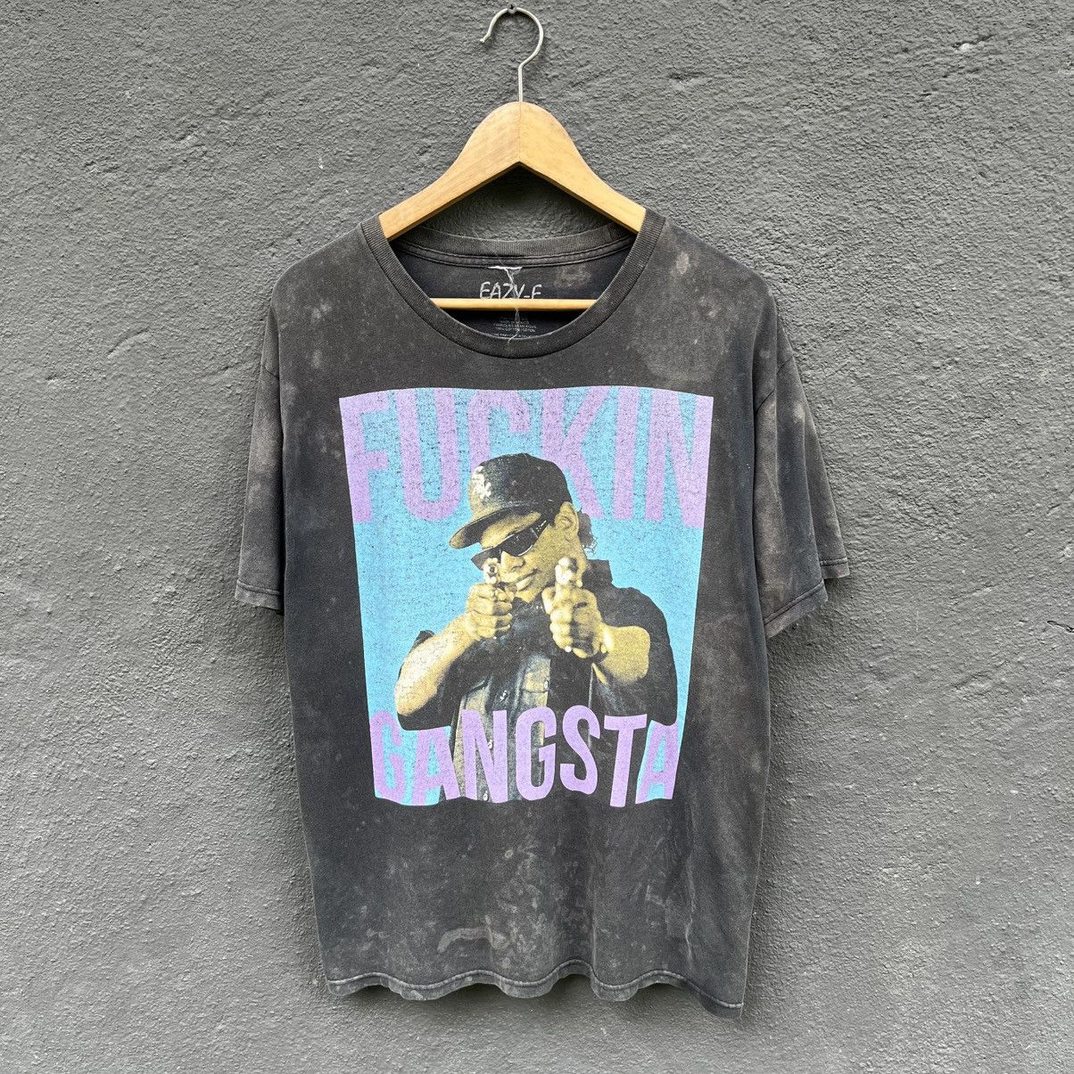 Rap Tees Thrashed Faded Vintage Eazy E Rapper Tee Size US L / EU 52-54 / 3 - 1 Thumbnail
