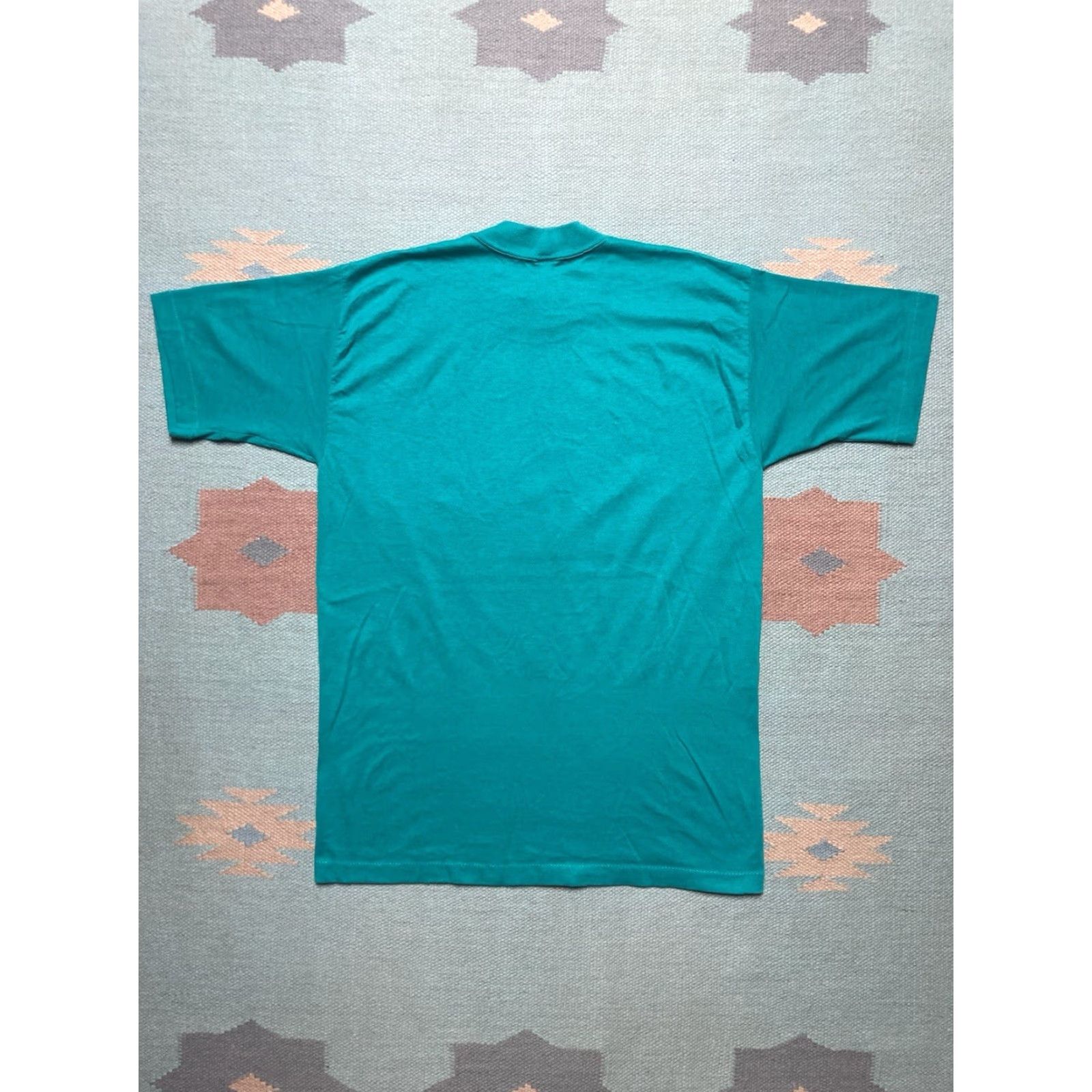Vintage VINTAGE 90s Graphic T-Shirt Men Green Adult Medium Fort Myers Florida Beach Seashells M & M Shirt Mens Size US M / EU 48-50 / 2 - 5 Thumbnail
