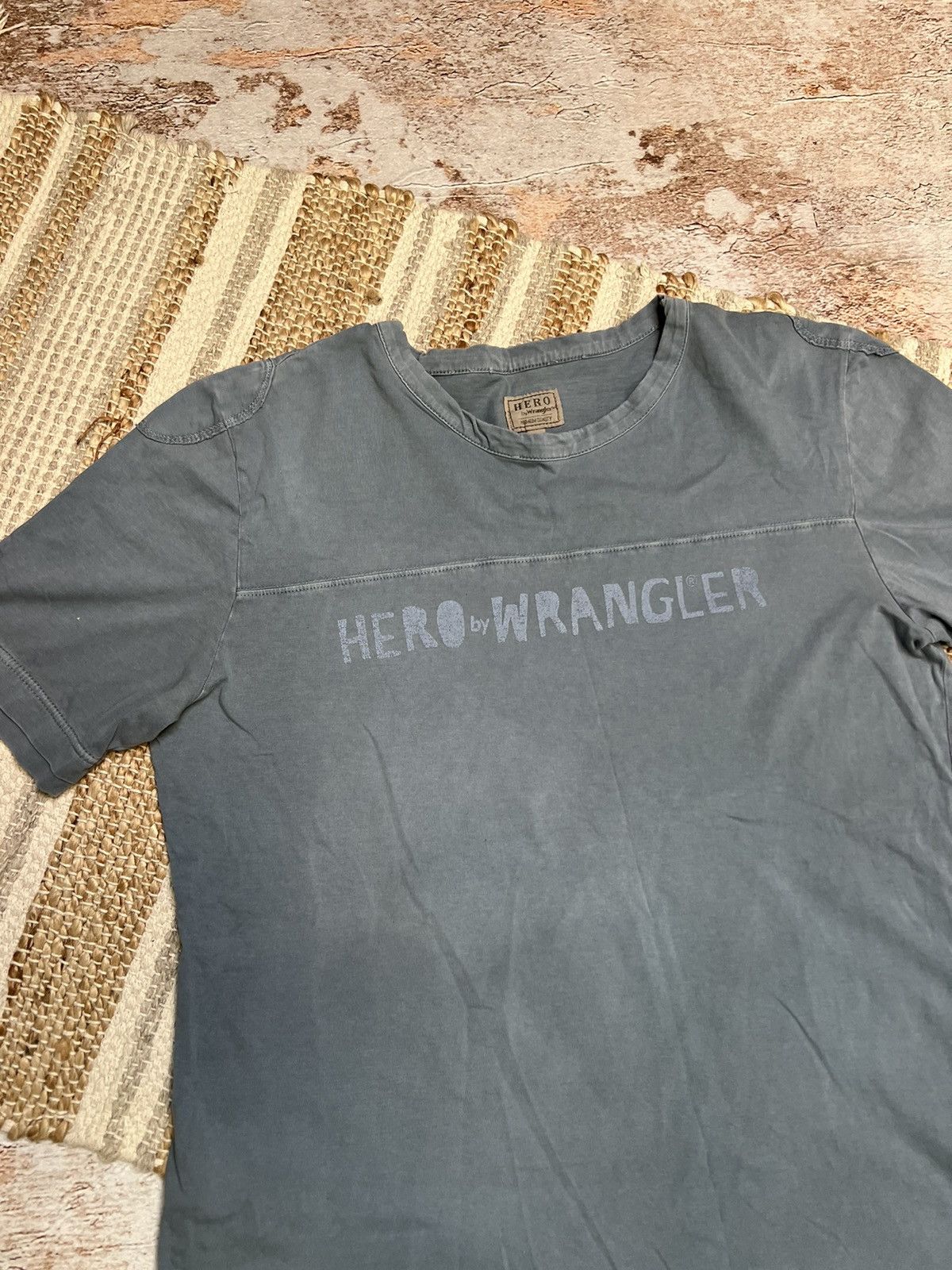 Vintage × Wrangler Wrangler Hero vintage tee Size US L / EU 52-54 / 3 - 3 Thumbnail