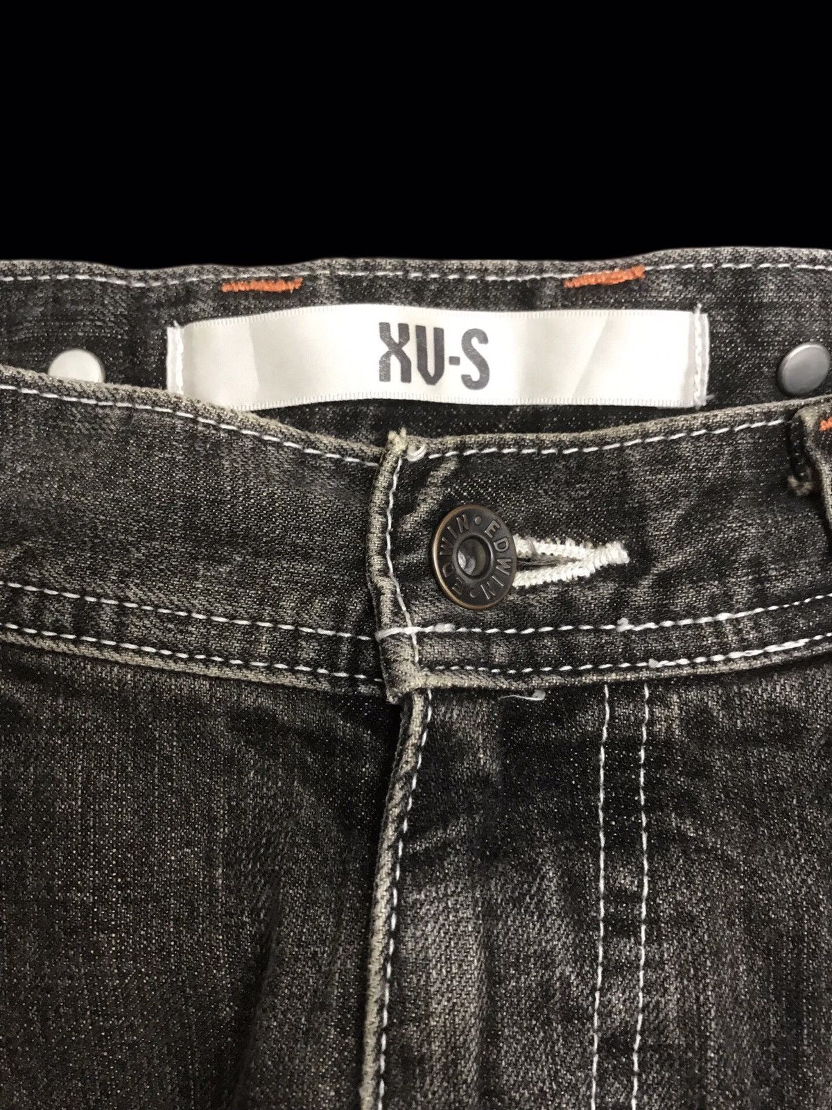 Edwin 💥ARCHIVAL💥RARE EDWIN JAPAN MUDWASH SUSPENDER DENIM F316 Size US 30 / EU 46 - 5 Thumbnail