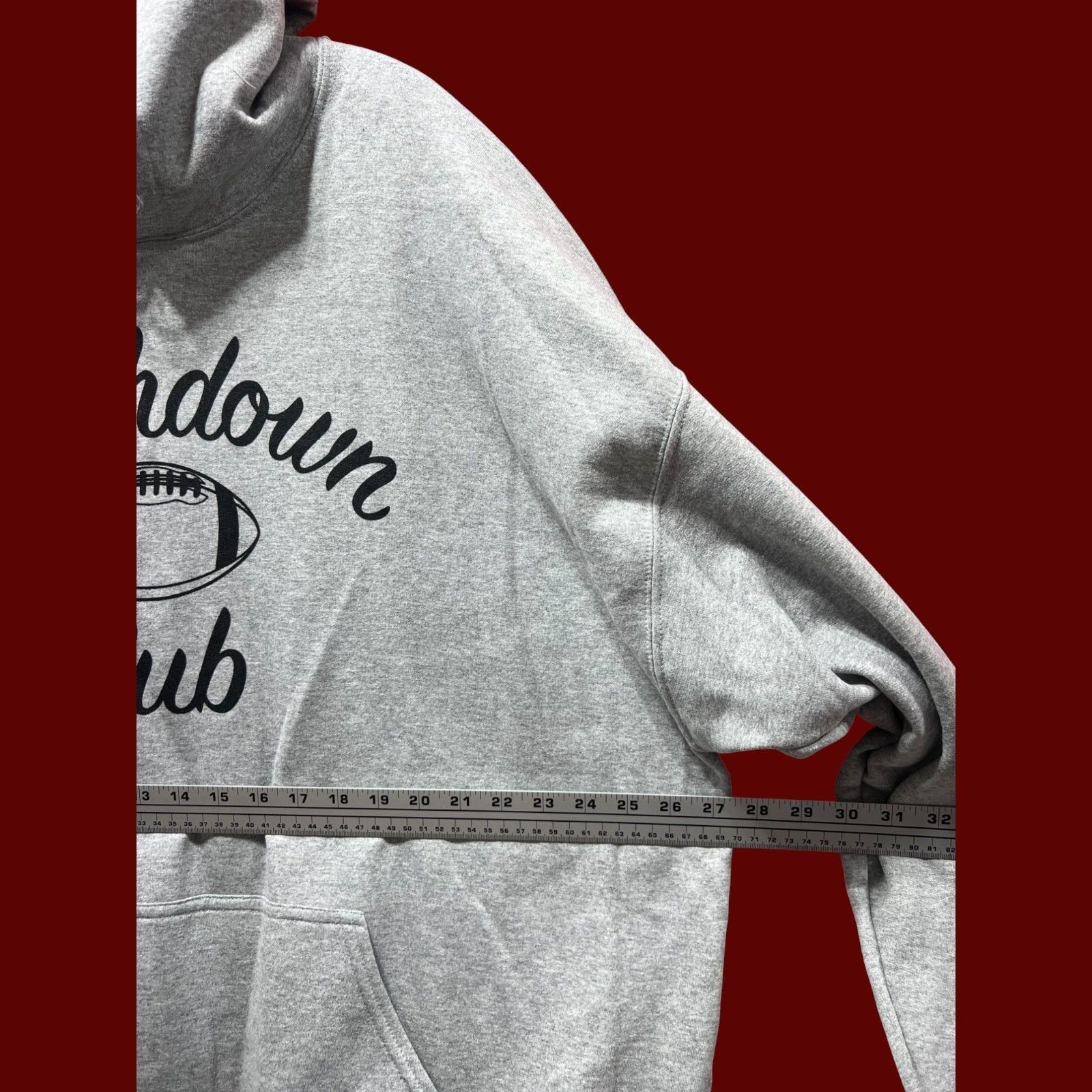 Gildan Gildan - Men's Long Sleeve Hooded Sweatshirt - Grey - 3XL Size ONE SIZE - 5 Thumbnail