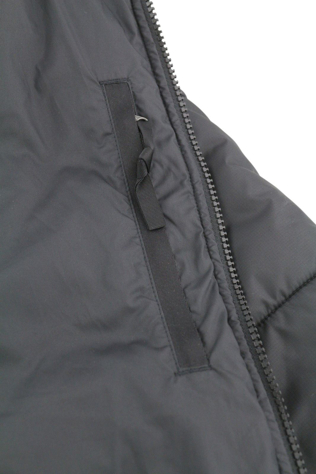 The North Face XS Black Full Zip High Neck Insulated Logo Puffer 83719 Size US XS / EU 42 / 0 - 7 Thumbnail