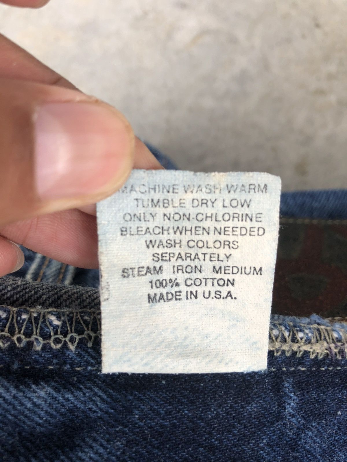 RRL Ralph Lauren Vintage RRL Ralph Lauren Baggy Jeans Distressed Size US 30 / EU 46 - 21 Thumbnail