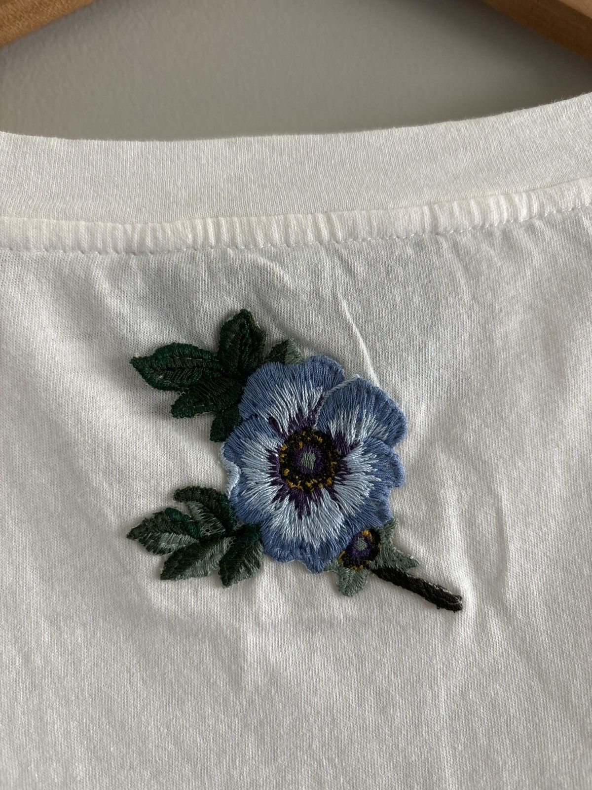 Gucci Gucci logo flower tee Size US S / EU 44-46 / 1 - 11 Thumbnail