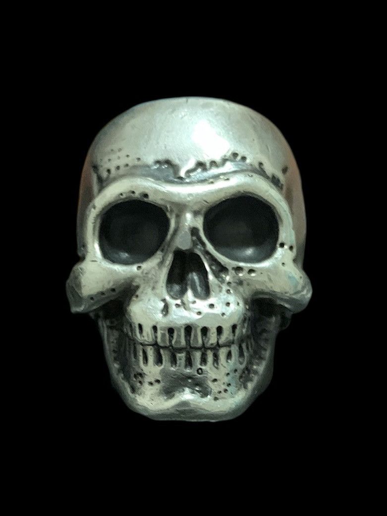 image of Bounty Hunter Skull Silver Ring, Men's