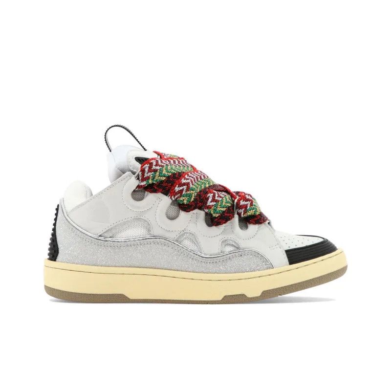 Lanvin o1w1db11124 Curb Low Top Sneakers in Multicolor Size US 7 / EU 40 - 1 Thumbnail