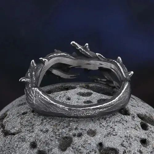 Other Irregular Thorns Ring Size 7 8 9 10 11 Size ONE SIZE - 4 Thumbnail