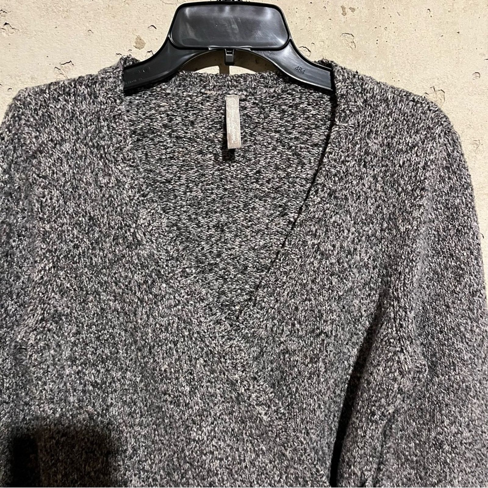 Other Hanna Andersson Marked Grey Knit Cozy Wrap Sweater Size S Size S / US 4 / IT 40 - 3 Thumbnail