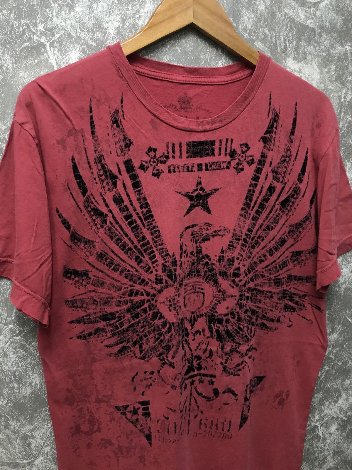 Affliction Helix Affliction Eagle Y2K Graphic Tee Size US M / EU 48-50 / 2 - 2 Thumbnail
