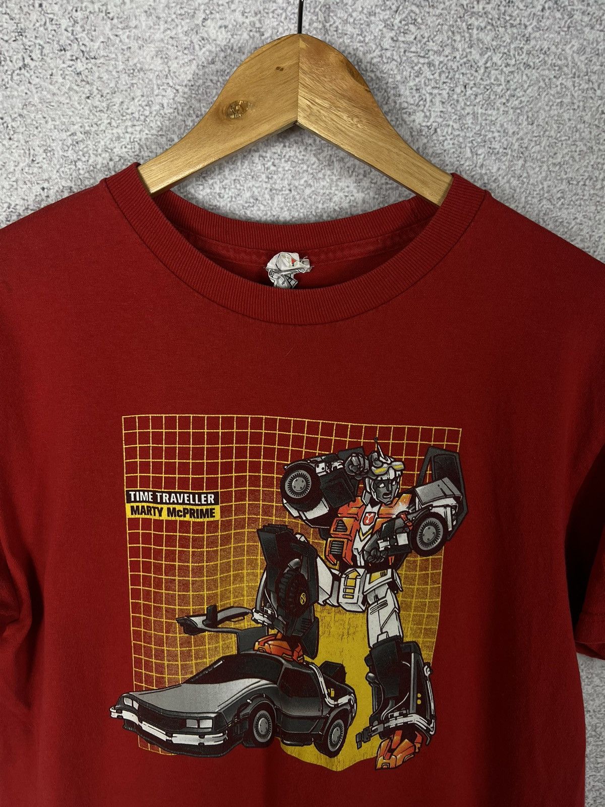 Band Tees Vintage TIME TRAVELLER MARTY McPRIME Y2K Movie Tee Size US M / EU 48-50 / 2 - 8 Thumbnail