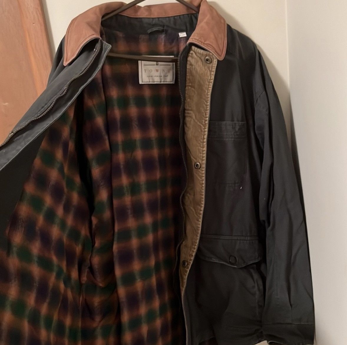 London Fog × Vintage Vintage Towne x London Fog Outdoor Field Coat Chore Jacket Size US XL / EU 56 / 4 - 4 Thumbnail