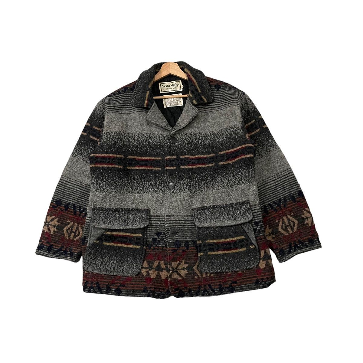 Weatherproof retailer Vintage Men's Aztec Wool Jacket