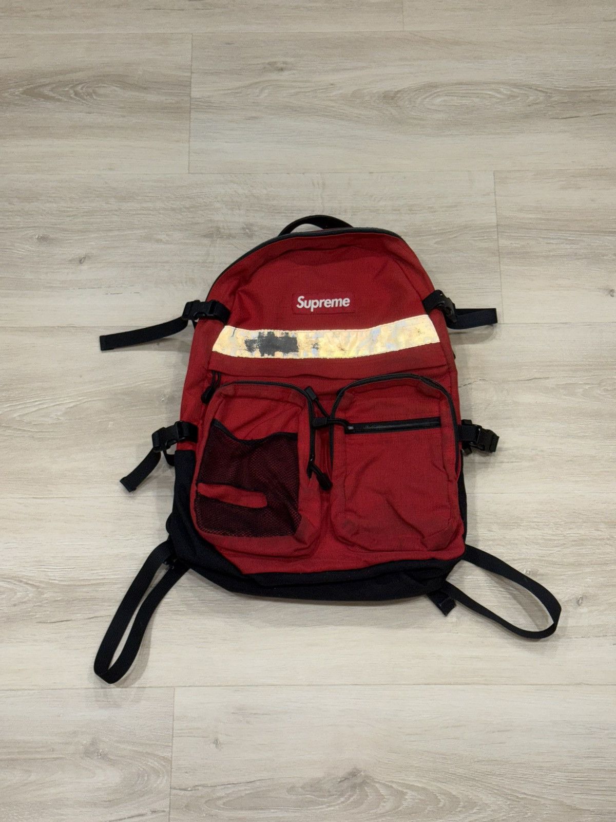 Supreme Supreme FW14 Hi Vis Backpack Size ONE SIZE - 2 Thumbnail