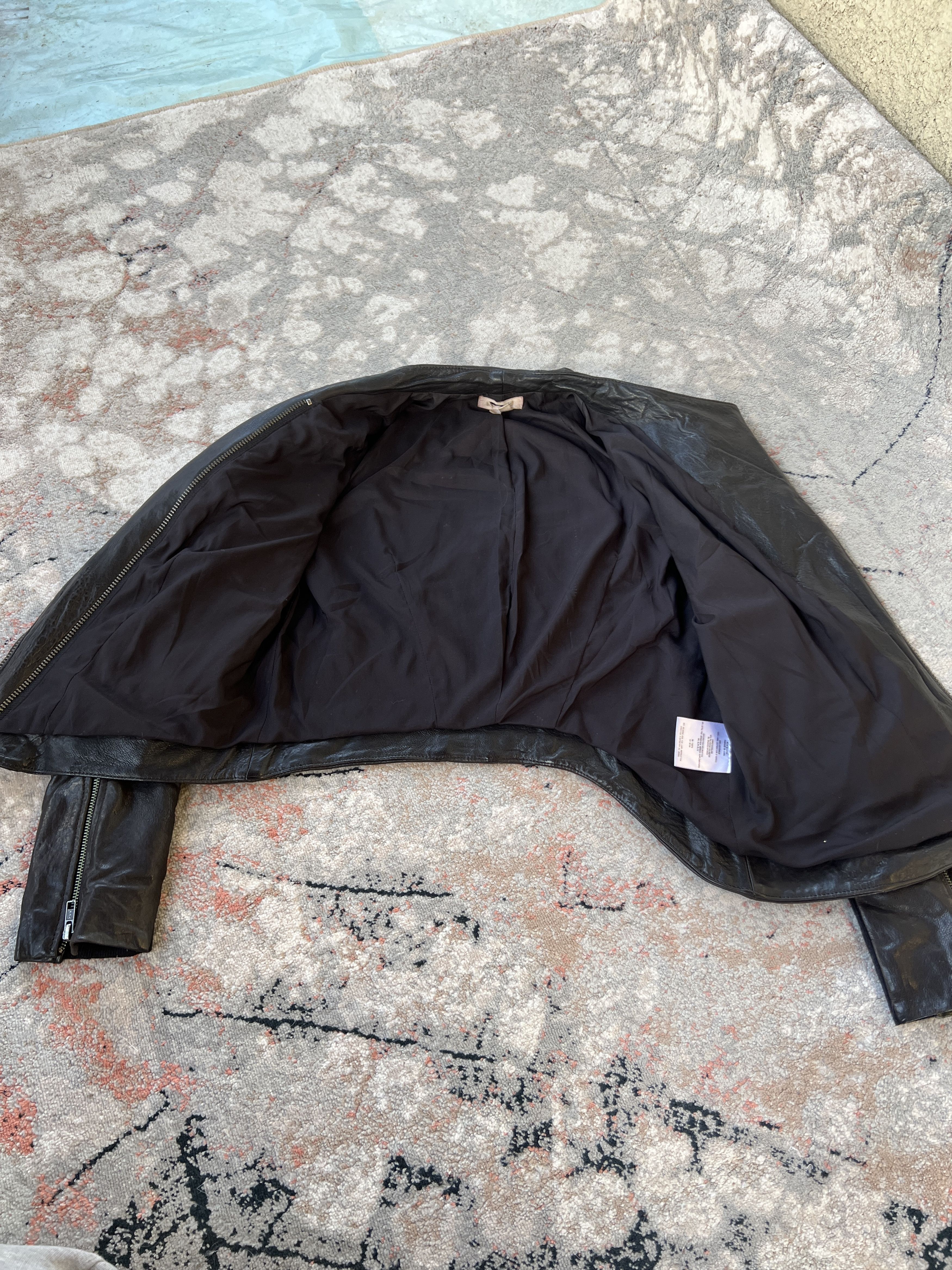 Helmut Lang Helmut Lang Leather Jacket Size M / US 6-8 / IT 42-44 - 5 Thumbnail