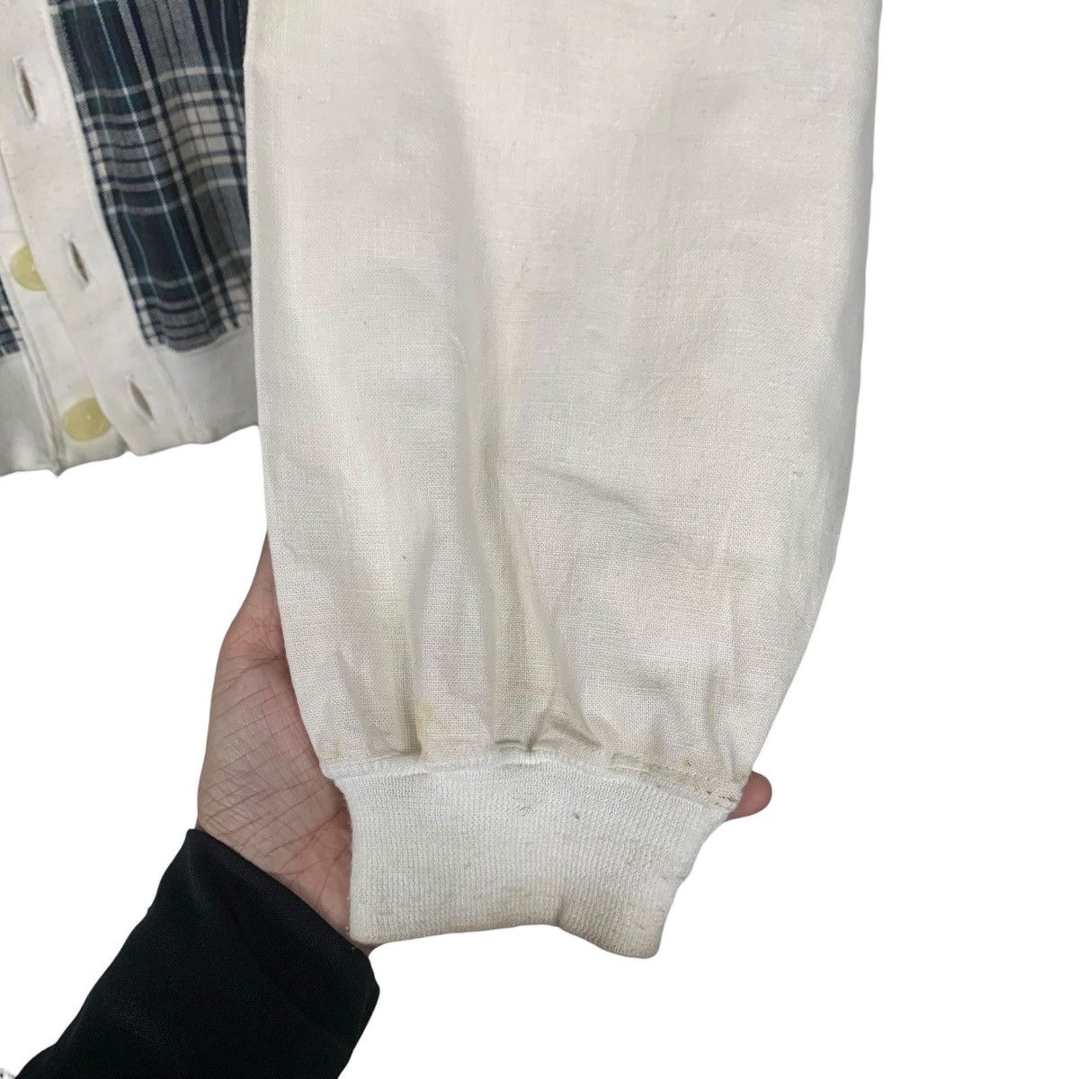 Japanese Brand UNIVERSITY SHOP Ivy Club Checked Cardigan #1805-C16 Size US L / EU 52-54 / 3 - 13 Thumbnail