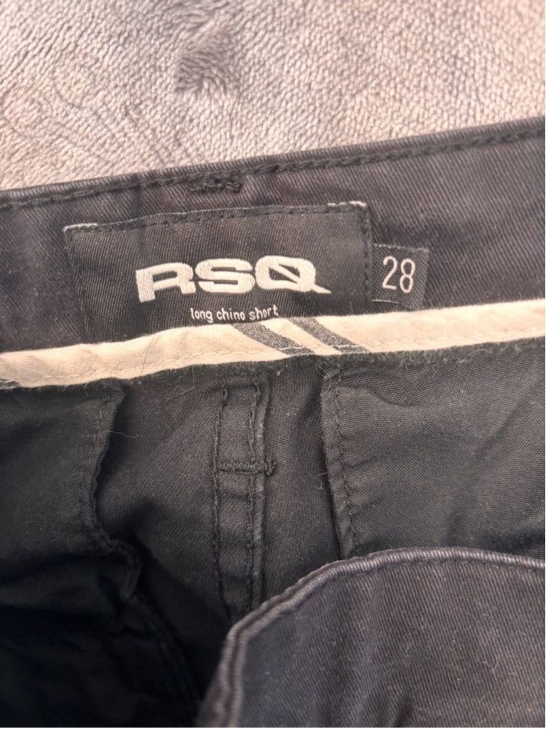 Rsq Men's RSQ Shorts, Size 28, Black Size US 28 / EU 44 - 2 Thumbnail