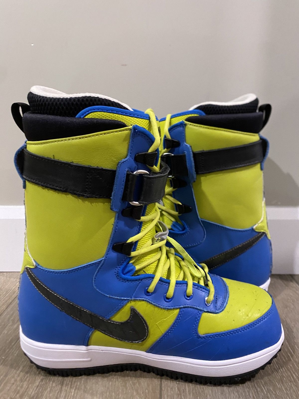 Nike Nike Zoom Force 1 Snowboard Boots Cactus Green/ Blue / Black Size US 9 / EU 42 - 4 Thumbnail