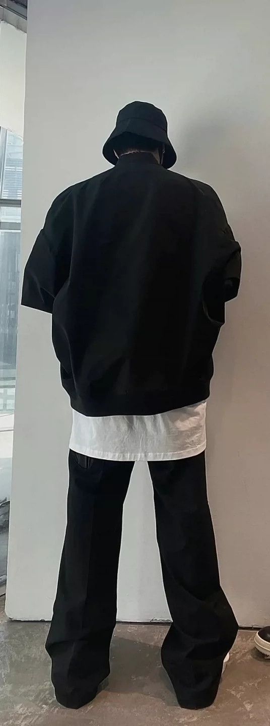 Raf Simons Raf simons AW21-22 Double-hole casual wide-leg trousers Size US 30 / EU 46 - 7 Thumbnail