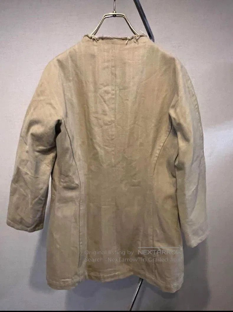 Yohji Yamamoto Yohji Yamamoto Beige Long Jacket Size US M / EU 48-50 / 2 - 3 Thumbnail