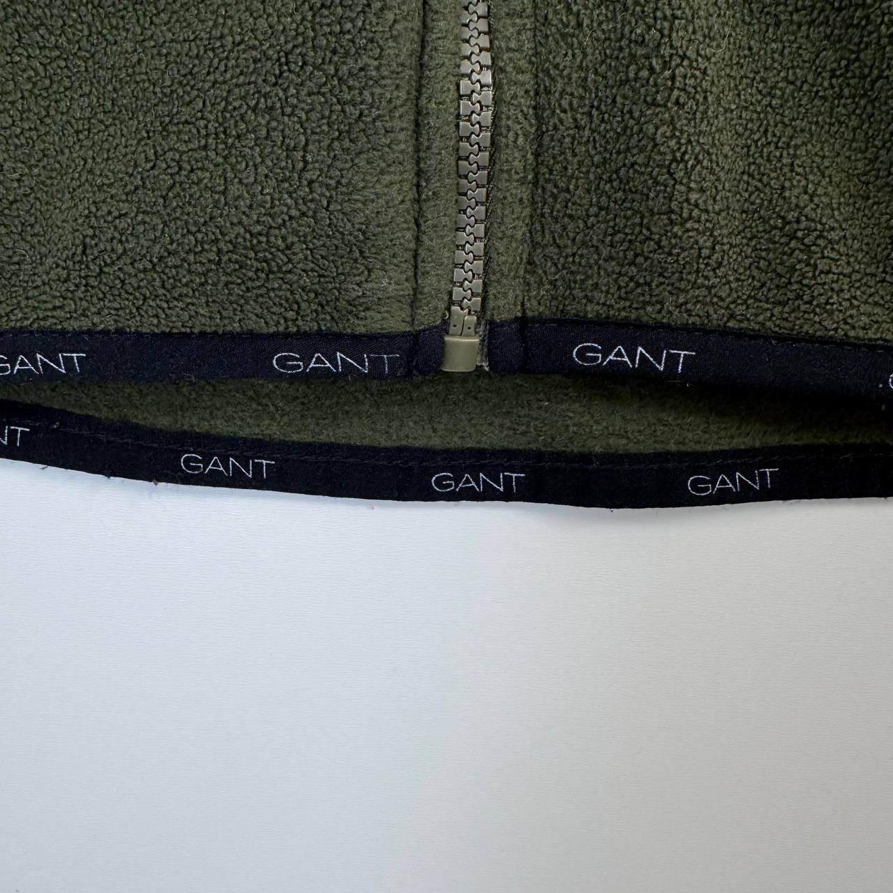 Gant Gant Fleece Jacket Mens Green Full Zip Sweater Outdoor M Size US M / EU 48-50 / 2 - 4 Thumbnail