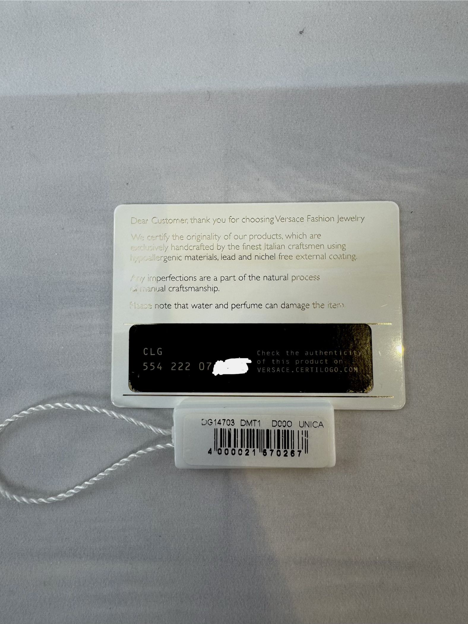 Versace Versace Medusa gold necklace, complete set, good condition Size ONE SIZE - 9 Thumbnail