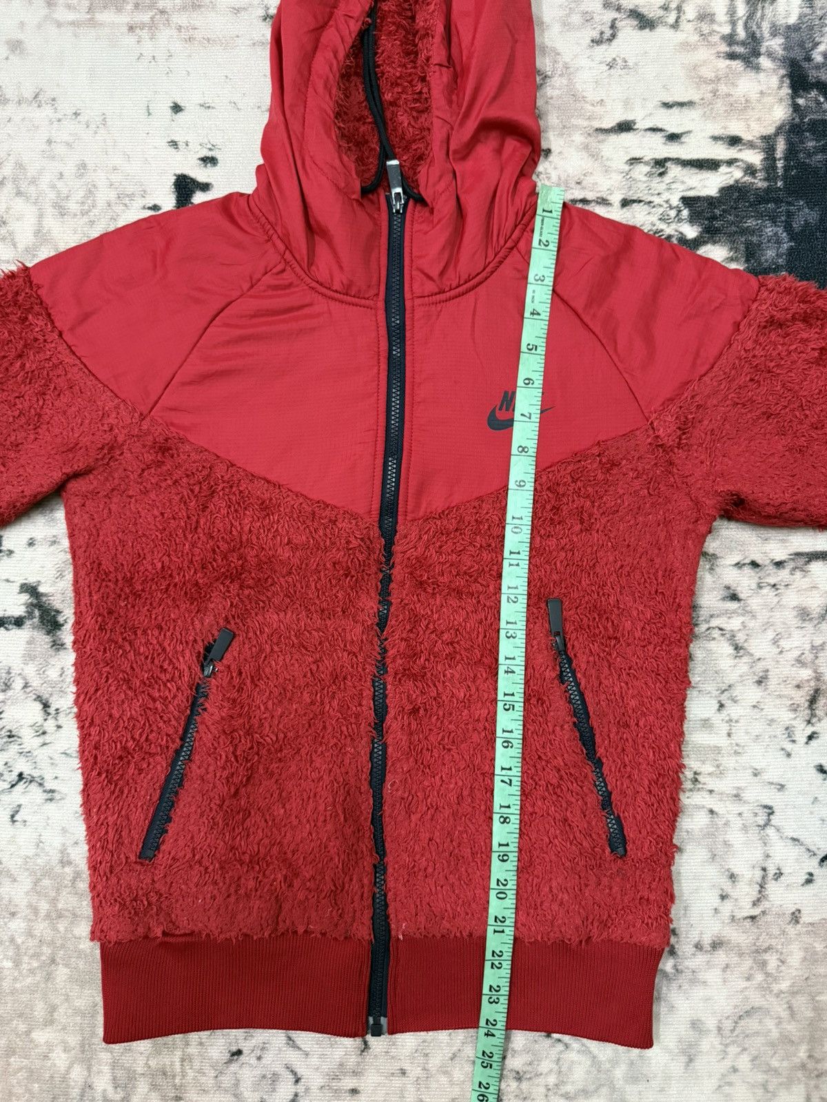 Nike Vintage Nike Shearling Fleece Sweater Hoodie Jacket Size US XS / EU 42 / 0 - 17 Thumbnail